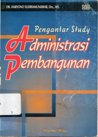 Image of Administrasi Pembangunan