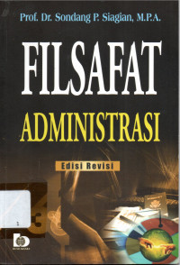 Image of FILSAFAT ADMINISTRASI