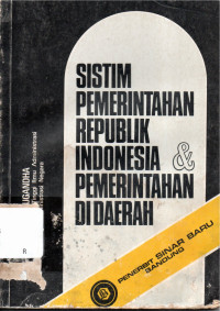 Image of SISTEM PEMERINTAHAN REPUBLIK INDONESIA PEMERINTAHAN DAERAH
